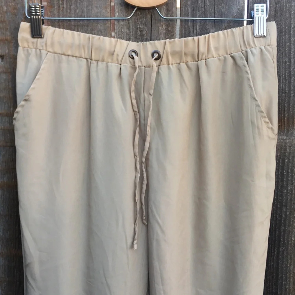 MOSSIMO khaki polyester joggers